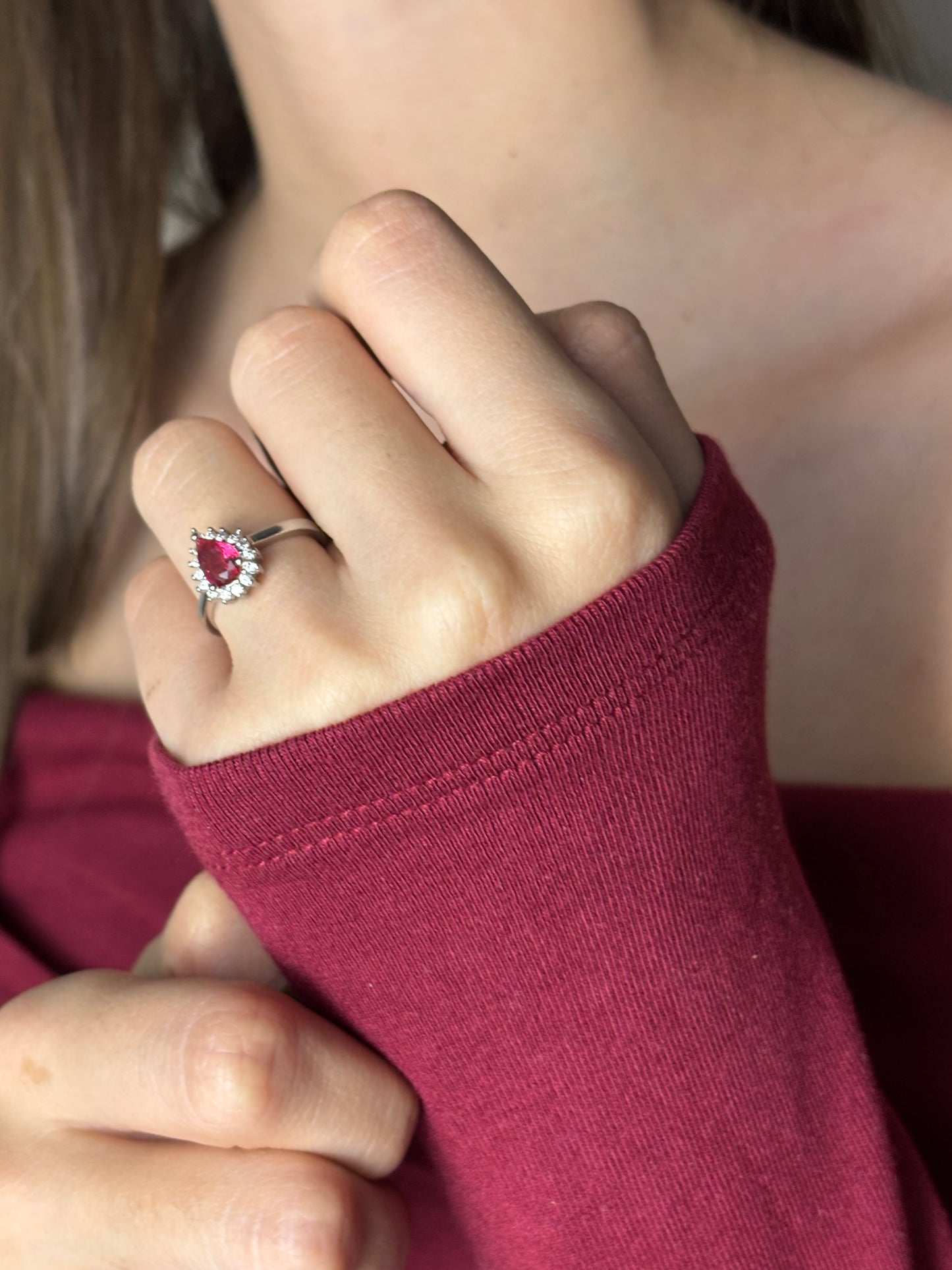 Anillo Gota de Fuego